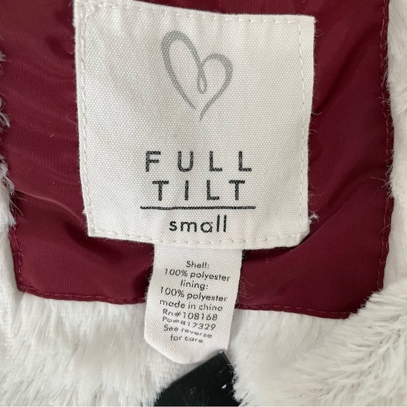 Full Tilt Color Block Full Zip Hooded Windbreaker with Pockets Lined Size Small - Picture 5 of 9